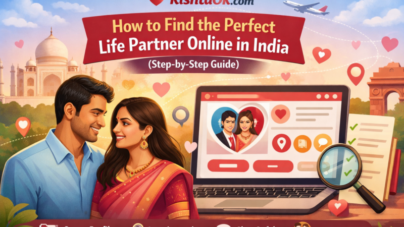 How to Find the Perfect Life Partner Online in India (Step-by-Step Guide)